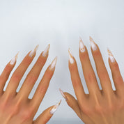 3D Gold Chrome Frosty Nude