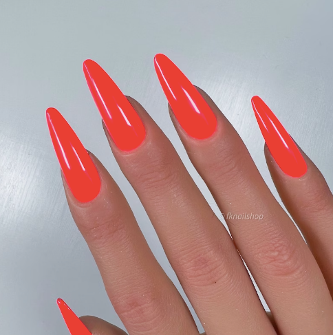 Neon Red Solid