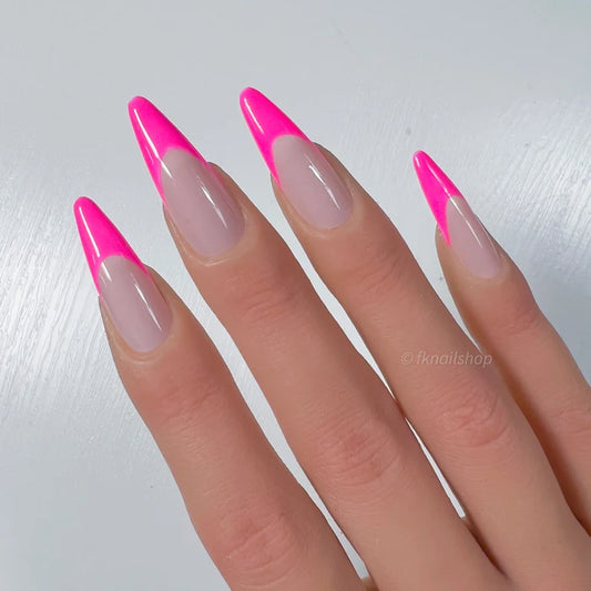 Barbie Neon French Tip