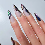 3D Multicolor Colorful Chrome